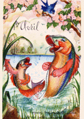 Poissons rieurs au bord de l'eau